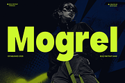 Mogrel - Heavy Bold Inktrap Font, a Sans Serif Font by Say Studio (Thumbnail 1 of 10)