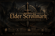 Elder Scrollmark – Blackletter Font, a Blackletter Font by Wow Magic (Thumbnail 4 of 4)