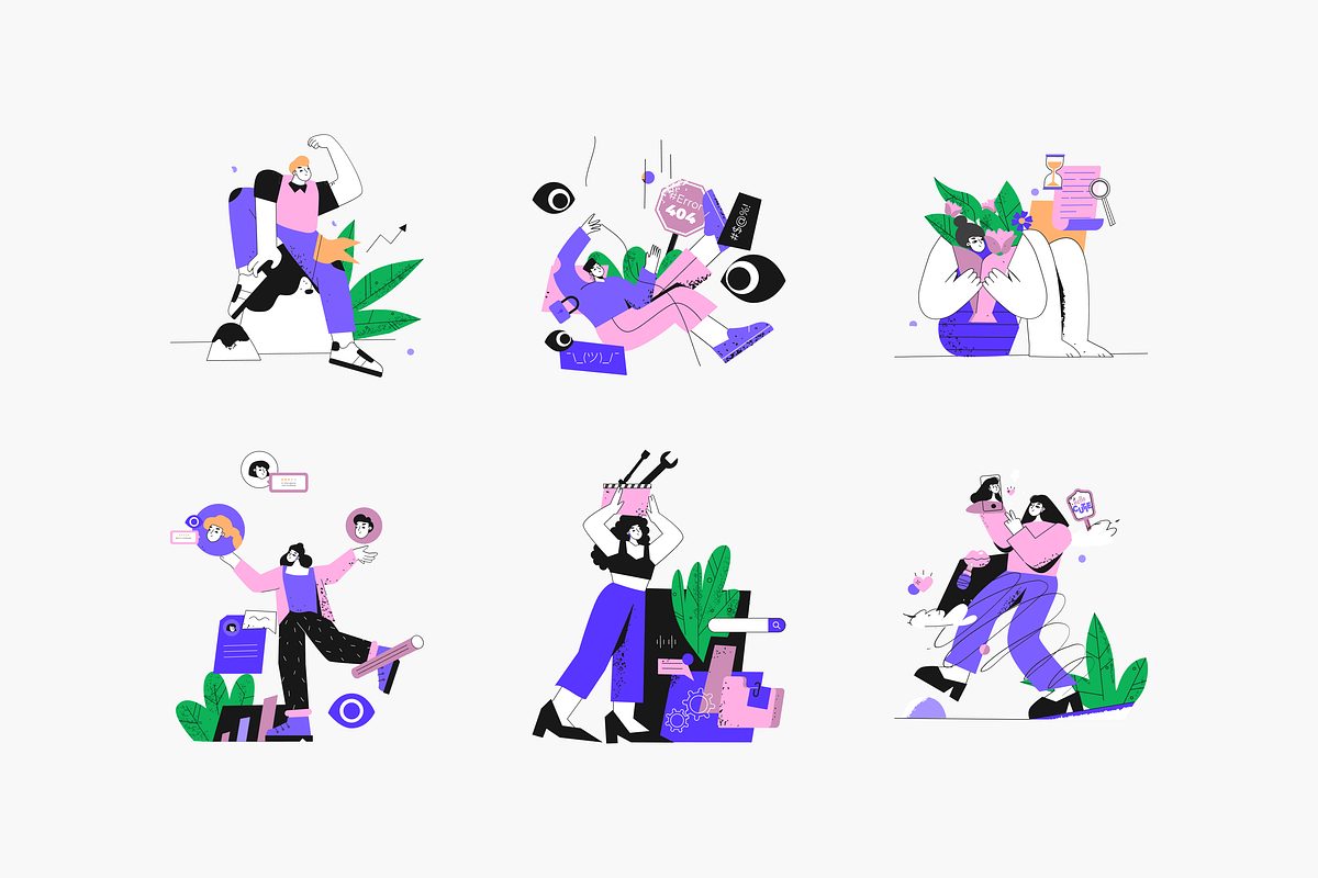 Hooonk! Illustration Kit, a Templates & Theme by ls-illustrations (Photo 4 of 6)