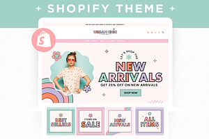 Retro Shopify Theme Template