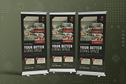 Rent Space Roll Up Banner, a Print Template by Fannan Studio (Thumbnail 2 of 2)
