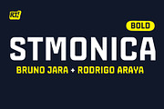St Monica Bold / Greek + Cyrillic, a Font by Rodrigo Typo (Thumbnail 1 of 5)