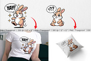 Rabbit Mood, a Graphic by Artnoy (Thumbnail 3 of 5)
