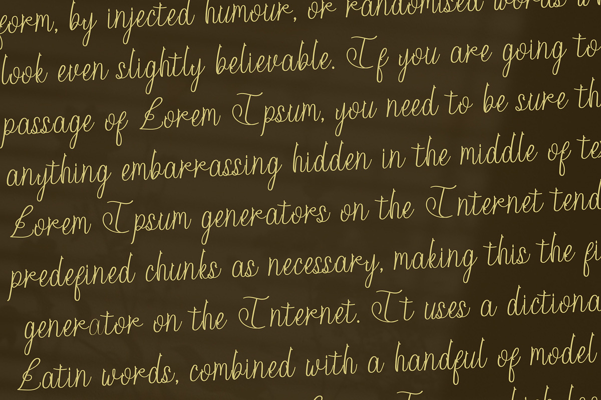 Youfiny Script Fonts, a Script Font by mahstudios (Photo 7 of 11)