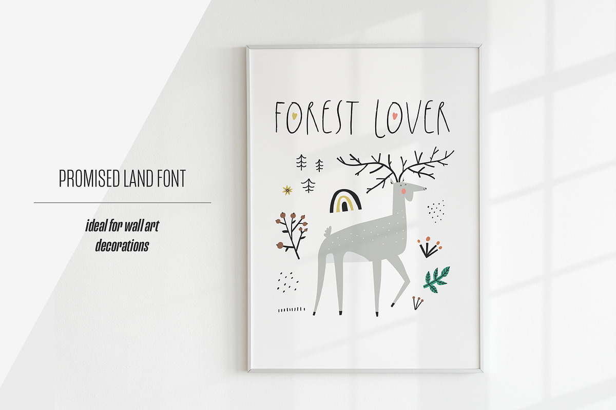 Promised Land - Handwritten Font, a Font by Ivan Rosenberg (Photo 3 of 9)