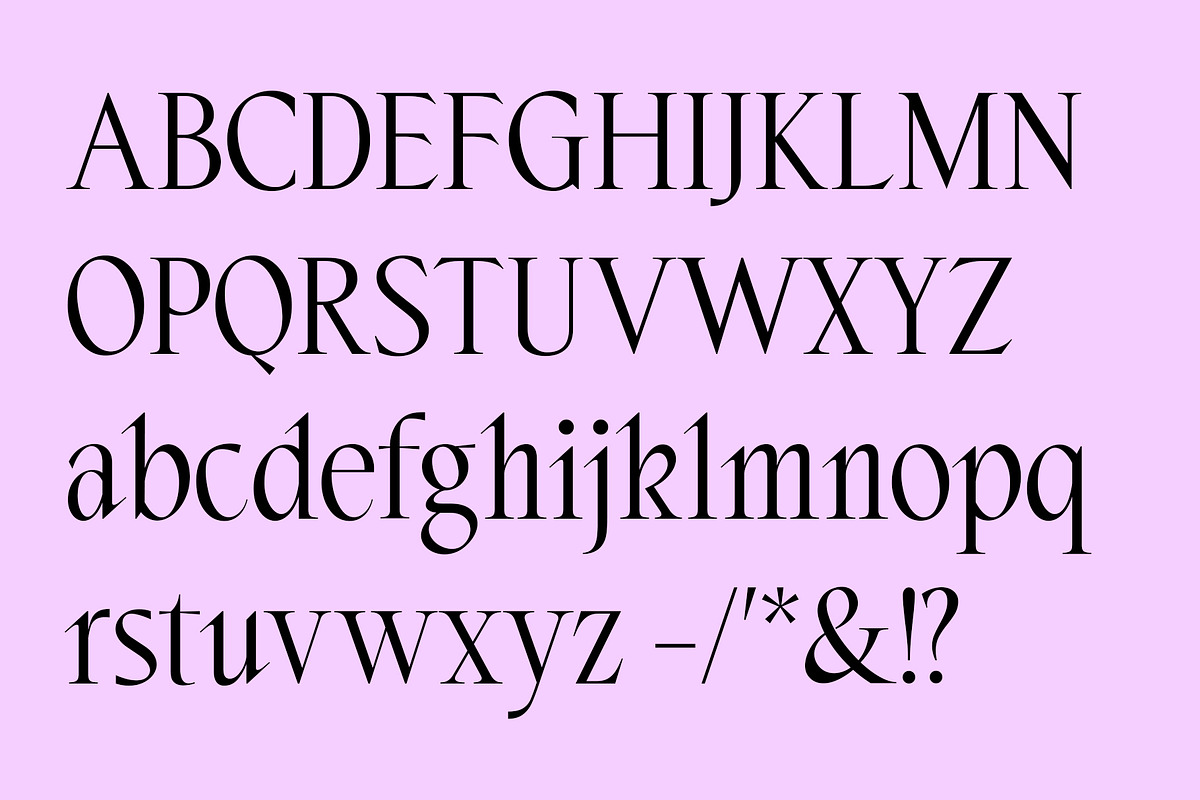 ED Cerfoglio - Classy Serif, a Serif Font by Emyself Design (Photo 4 of 9)