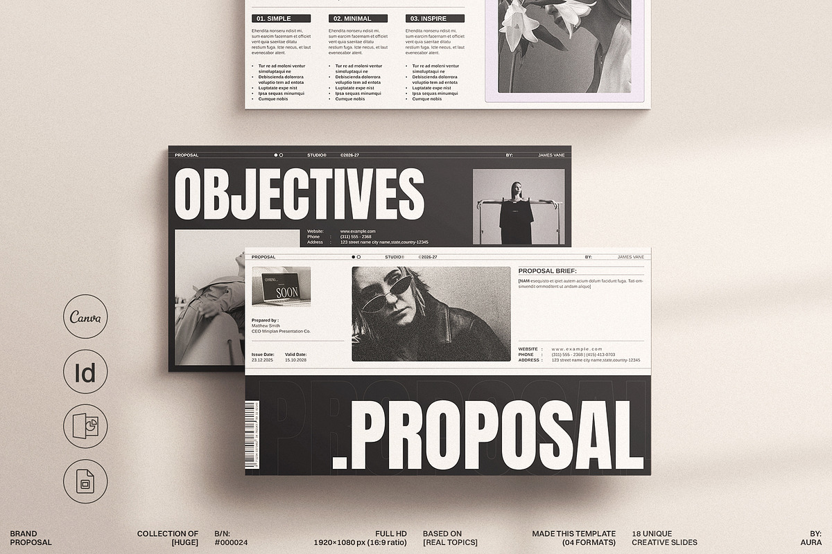 Proposal Presentation Template