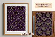Midnight Saffron, a Decorative Illustration by Decor Lines (Thumbnail 9 of 10)
