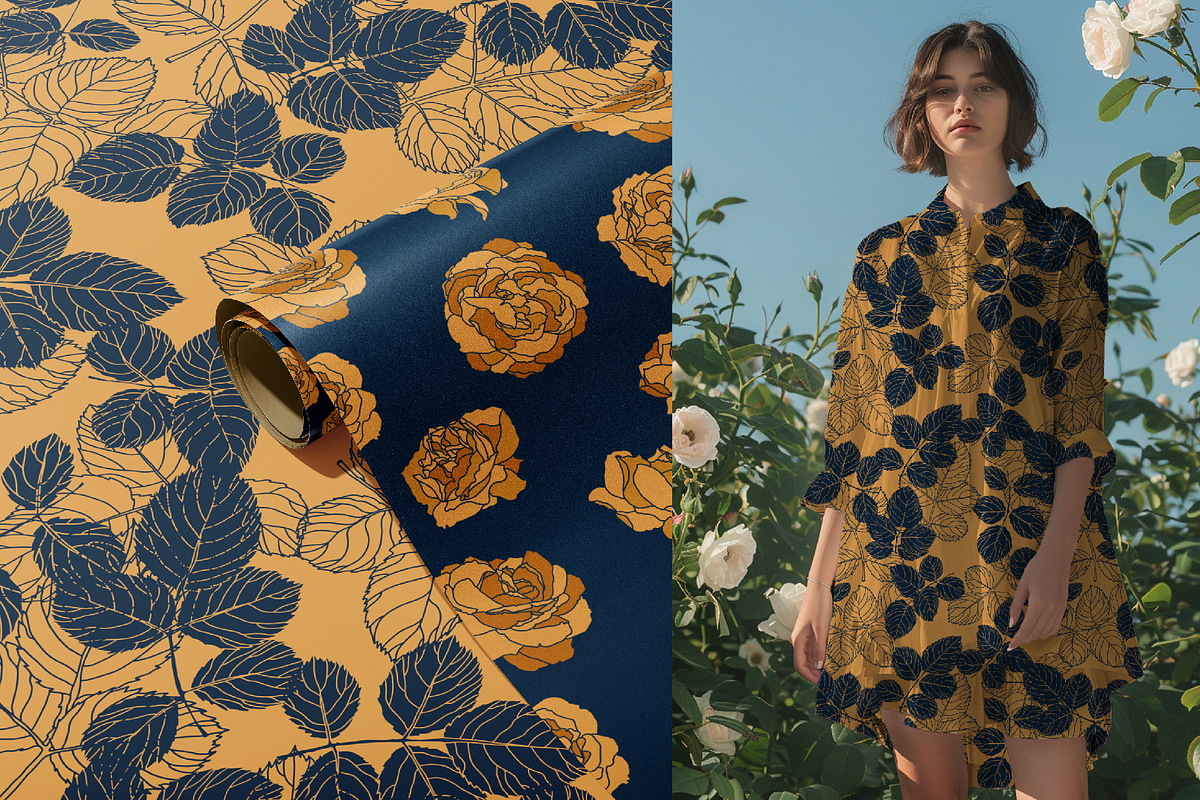 Bold Blooms Collection, a Pattern Graphic by Sonulkaster (Photo 4 of 8)
