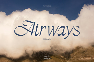 Airways Calligraphy Serif