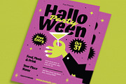 Halloween Party Event Flyer, a Flyer Template by Guuver (Thumbnail 2 of 3)
