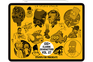 Classic Characters Vol.27- Stamp Set