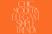 Ochra - Chic Trio Sans, a Sans Serif Font by Mikhail Fukurou (Thumbnail 2 of 8)