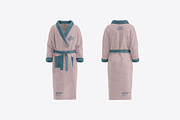 Bathrobe Mockup, an Apparel Mockup by UnicDesign (Thumbnail 3 of 3)