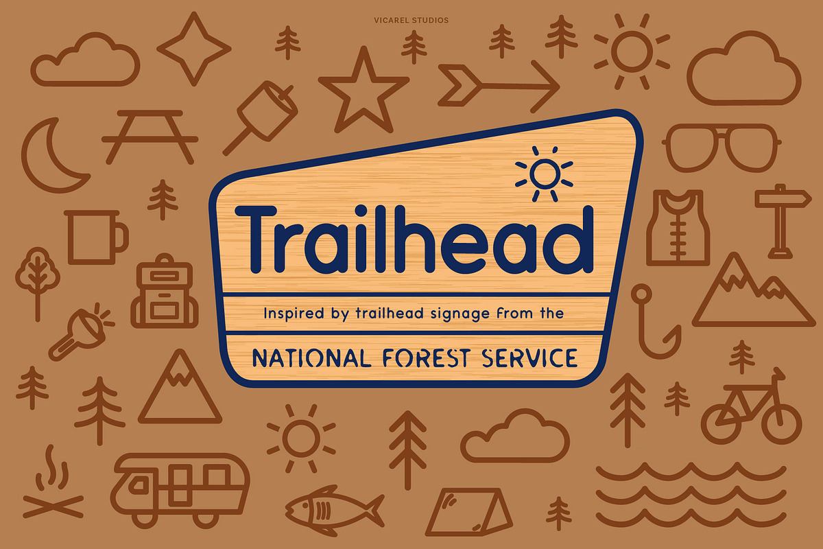 National Park Font Bundle, a Handwritten Font by Vicarel Studios (Photo 21 of 31)