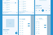 iOS 14 Wireframe Library, a Wireframe Template by UI Design Resource (Thumbnail 6 of 9)