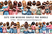 Three Girls Hugging PNG Bundle, a Graphic by Clipart Bloom (Thumbnail 1 of 11)