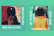 Gradient Instagram Post Templates, a Social Media Template by 3Y_Design (Thumbnail 3 of 4)