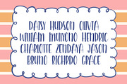 Whimsical Holiday; Romantic Script, a Script Font by Tyasify (Thumbnail 5 of 10)