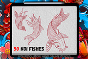 Koi fish tattoo | Japan tattoo kit, a Brushes & More by Tattoo Worker Studio (Thumbnail 4 of 10)