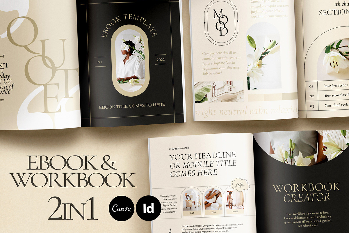 2in1 eBook+WorkBook for Course 2023, a Magazine Template by Mirazz (Photo 41 of 41)