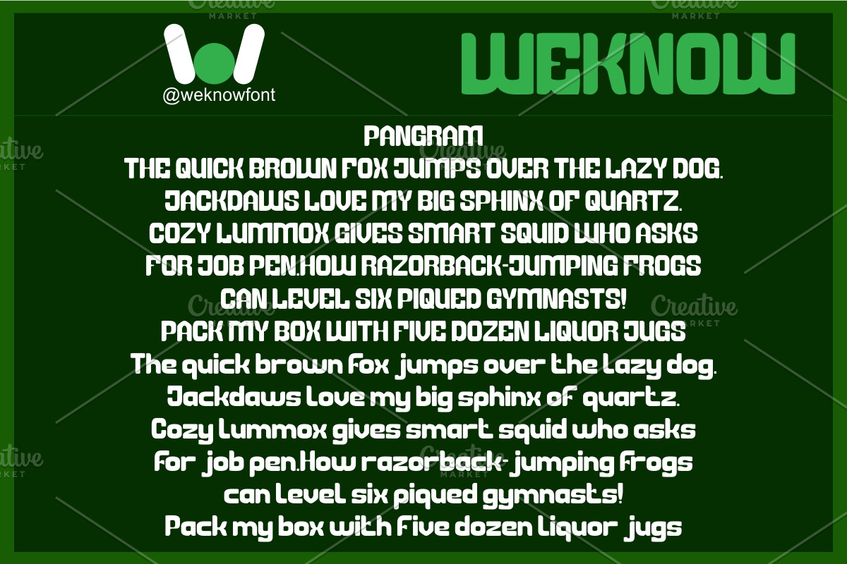 Legendary Dance, a Sans Serif Font by weknow (Photo 6 of 8)