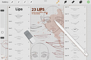 PROCREATE CARTOON PORTRAIT TOOLKIT, a Brush Add-On by AlexandraArt (Thumbnail 5 of 9)