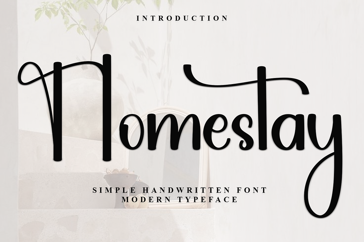Homestay, a Handwritten Font by FreshTypeINK (Photo 1 of 7)