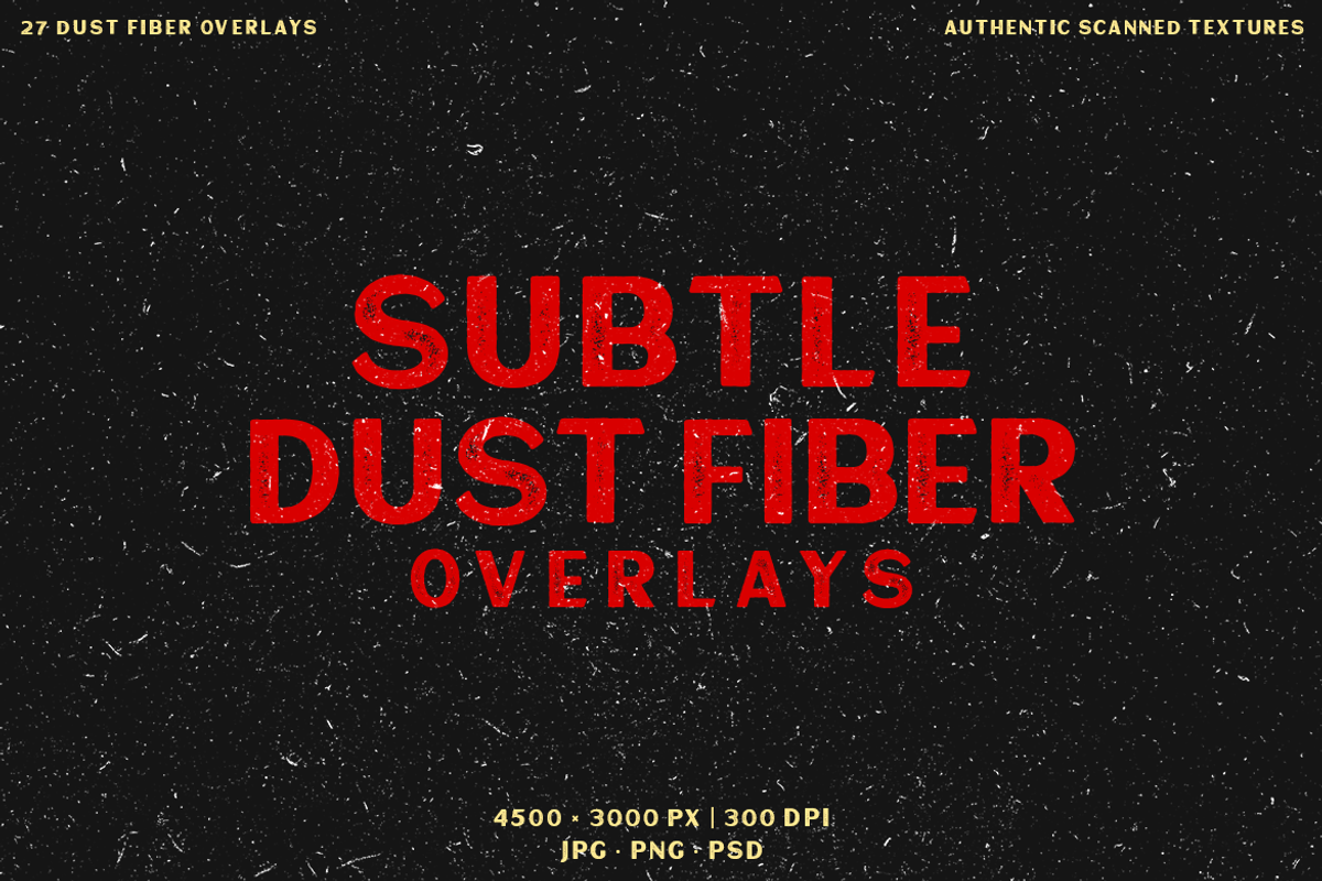Subtle Dust Fiber Overlay Textures, a Texture Graphic by Ary_ngeblur (Photo 1 of 10)