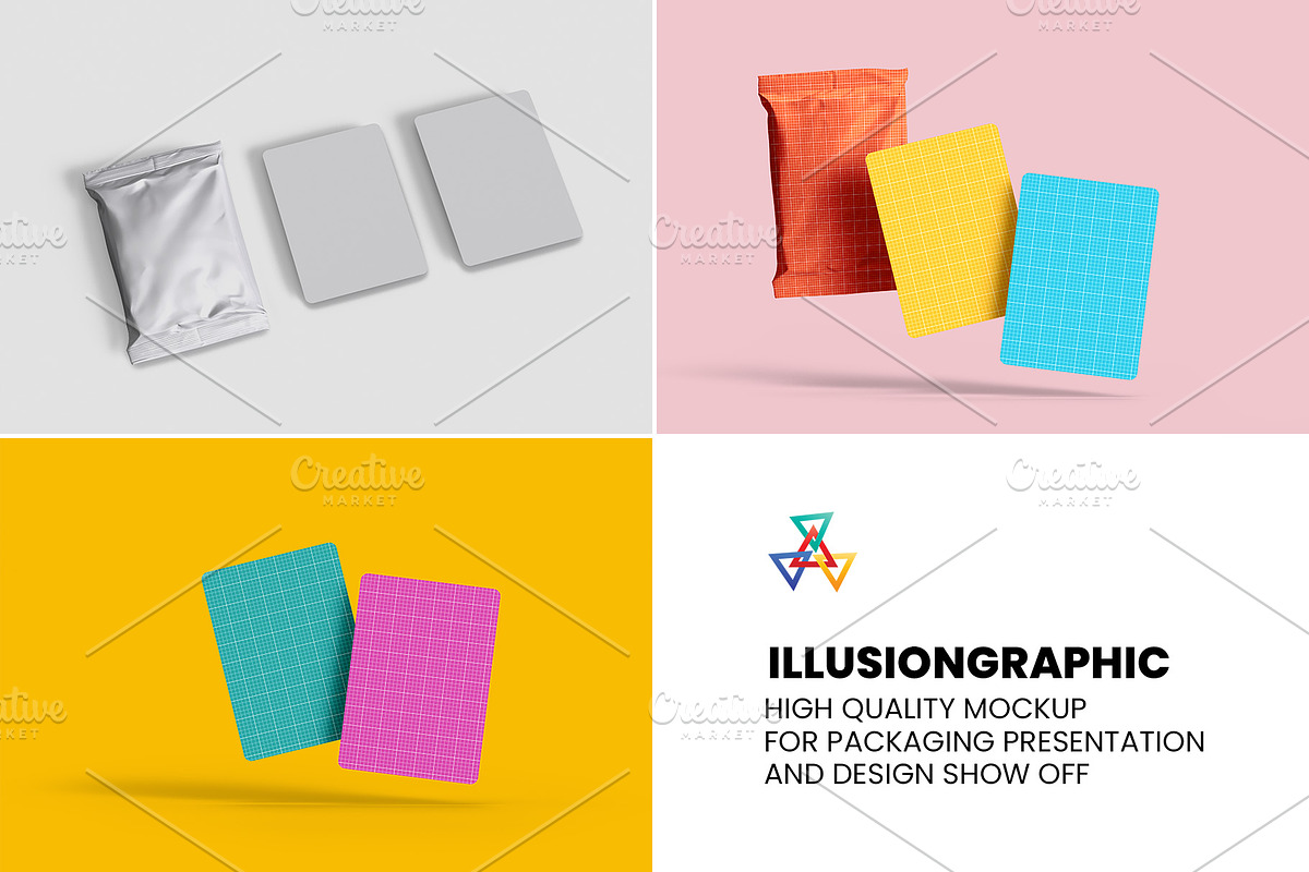 Trading Cards Mockup - 9 views, an Advertising Mockup by Illusiongraphic (Photo 19 of 19)