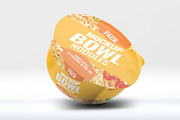 Instant Food Bowl Mockup, a Packaging Mockup by Xtrahive (Thumbnail 2 of 2)
