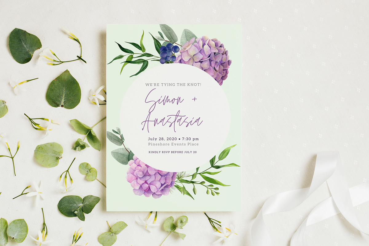 Watercolor Floral Collection, an Object Graphic by JSolomatina (Photo 4 of 5)