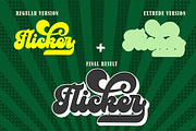 Mafhea - Vintage Retro Font, a Script Font by Letter Fresh (Thumbnail 4 of 12)
