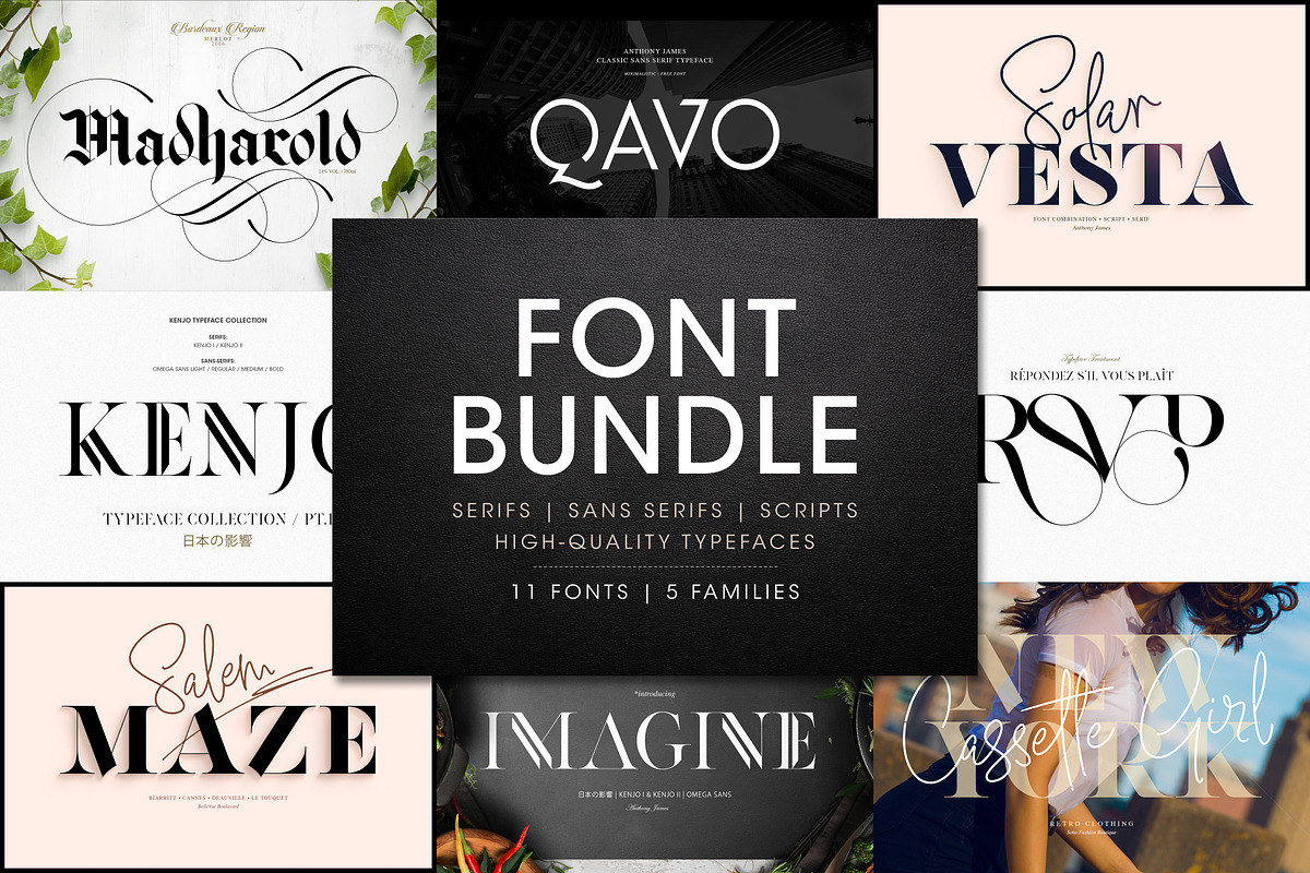 Font Bundle | Discount