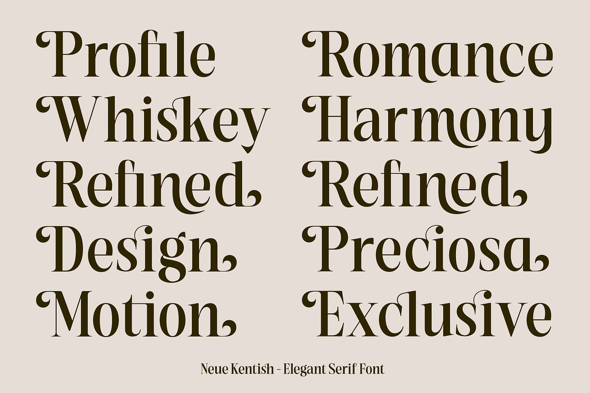 Neue Kentish | Elegant Serif Font, a Serif Font by Graptail (Photo 8 of 12)