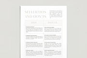 Real Estate Seller Do and Don't List, a Design Template by EstateElements (Thumbnail 6 of 7)