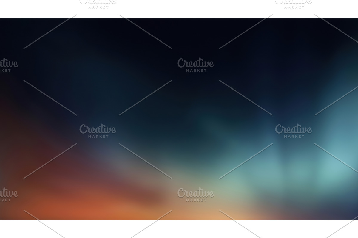 Vibrant Abstract Gradient Background, an Illustration by BazziBa♥