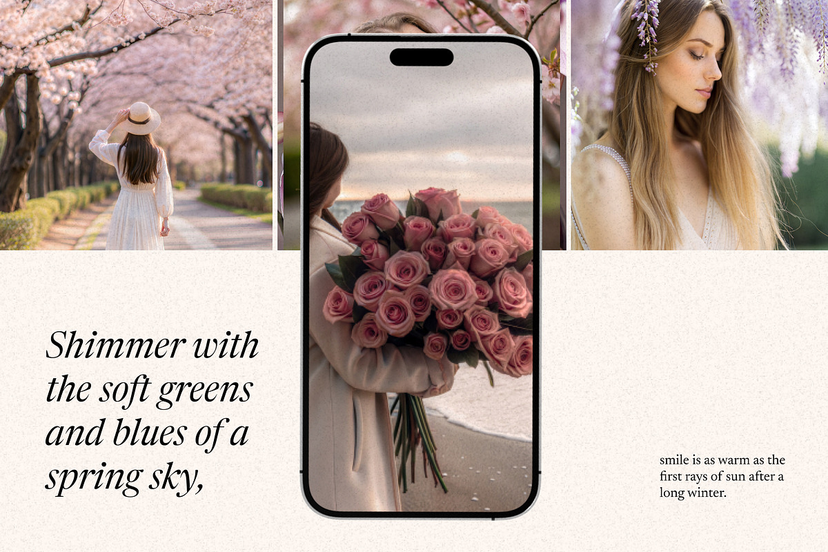 Spring Blossom Girl Photo Bundle, a Beauty & Fashion Photo by Helospace (Photo 4 of 8)