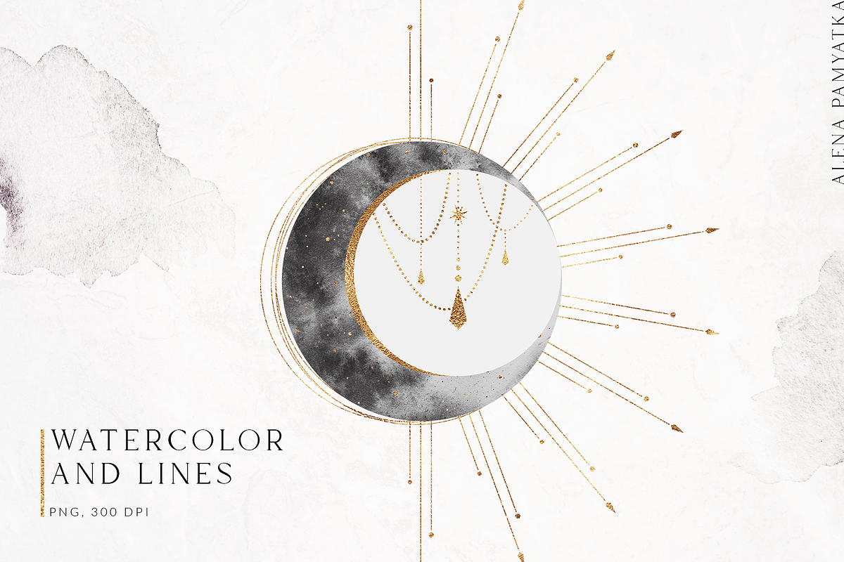 Gentle cosmos - celestial collection, a Texture Illustration by Pamyatka Shop (Photo 12 of 20)