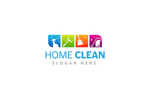 Cleaning Service Business Logo