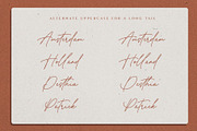 Bella Hestina Handwritten Font, a Handwritten Font by RantautypeStudio (Thumbnail 8 of 15)