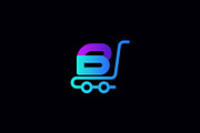 Shopping cart with B letter logo, a Branding & Logo Template by Design Store (Thumbnail 2 of 2)