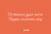 Harmonie Cursive Display Font, a Script Font by alpercakici (Thumbnail 5 of 10)