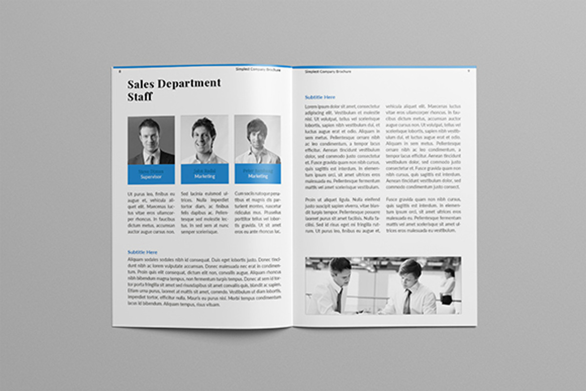 Simplest Brochure, a Brochure Template by Birka Studio (Photo 5 of 11)