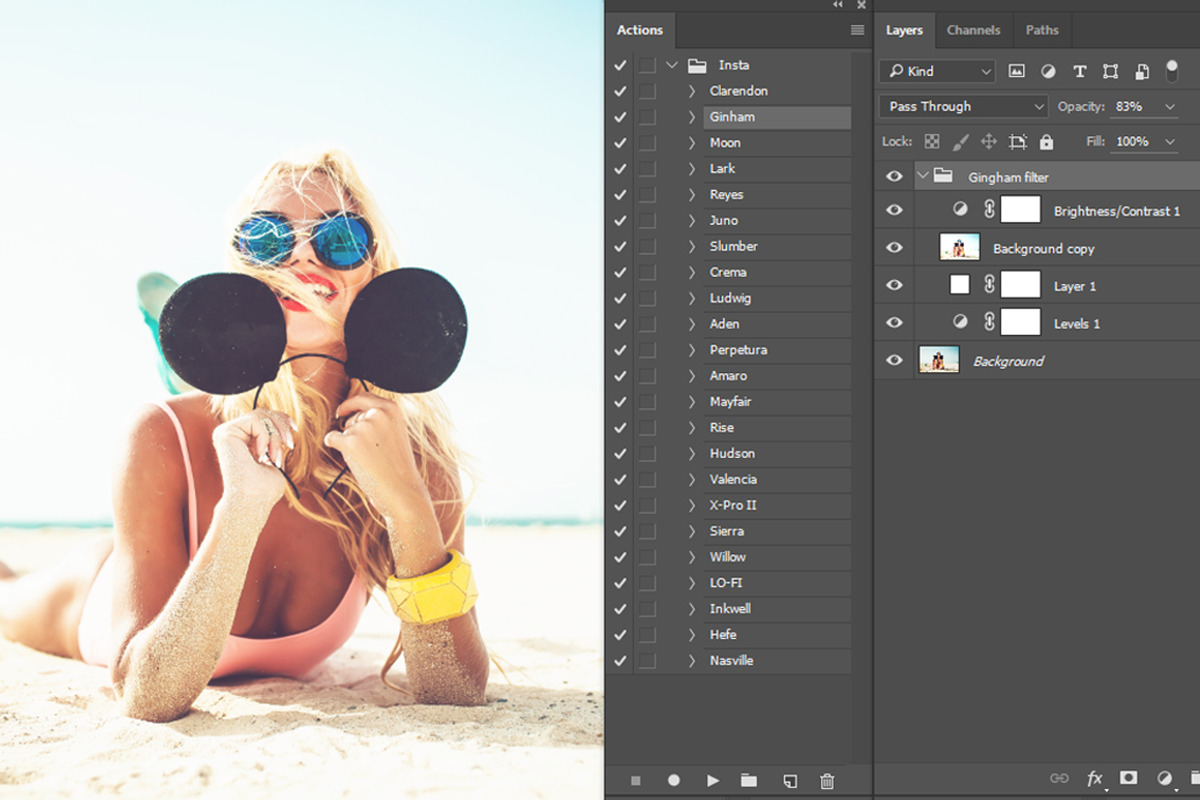 Photoshop Actions 23 InstaFilters, an Action Add-On by Freeman Studio (Photo 3 of 26)