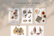 Books & coffee - cute hand drawn set, an Education Illustration by Cute Atelier (Thumbnail 6 of 14)