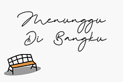 Amster Mondy - Monoline Script, a Script Font by GFRcreative (Thumbnail 4 of 4)