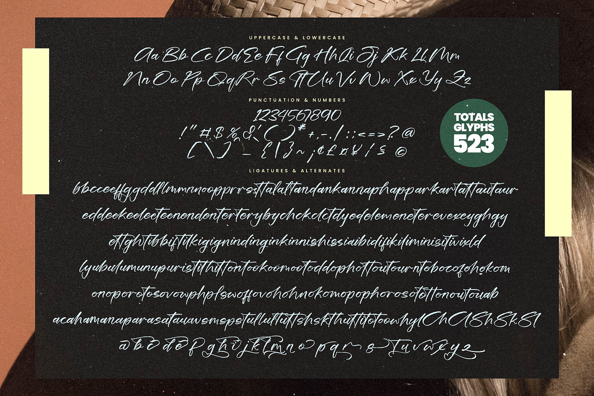 Italian Tempesta Handbrush Script, a Script Font by stylishtype.co (Photo 15 of 15)