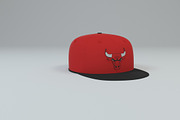 Chicago Bulls Baseball Caps, a Textures & Material 3D Model by 3DTreatment (Thumbnail 38 of 55)
