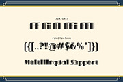 Postgate - Modern Art Deco Sans Font, a Sans Serif Font by Typia Nesia (Thumbnail 3 of 13)
